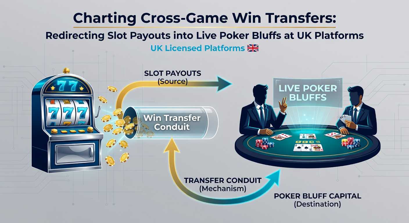 Live poker player reviewing digital chip stack after receiving transferred winnings from slot games