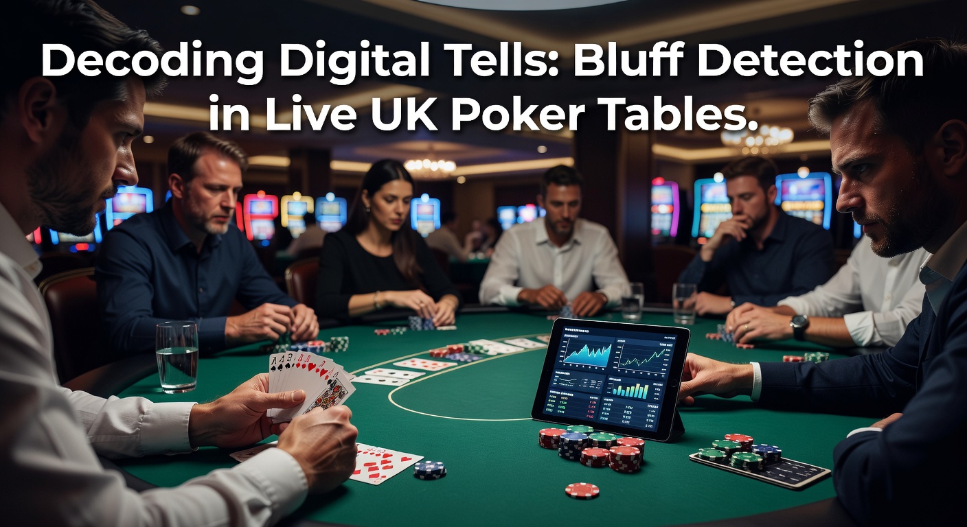 Close-up of a poker player at a live UK table, screen reflecting betting interface with timing indicators