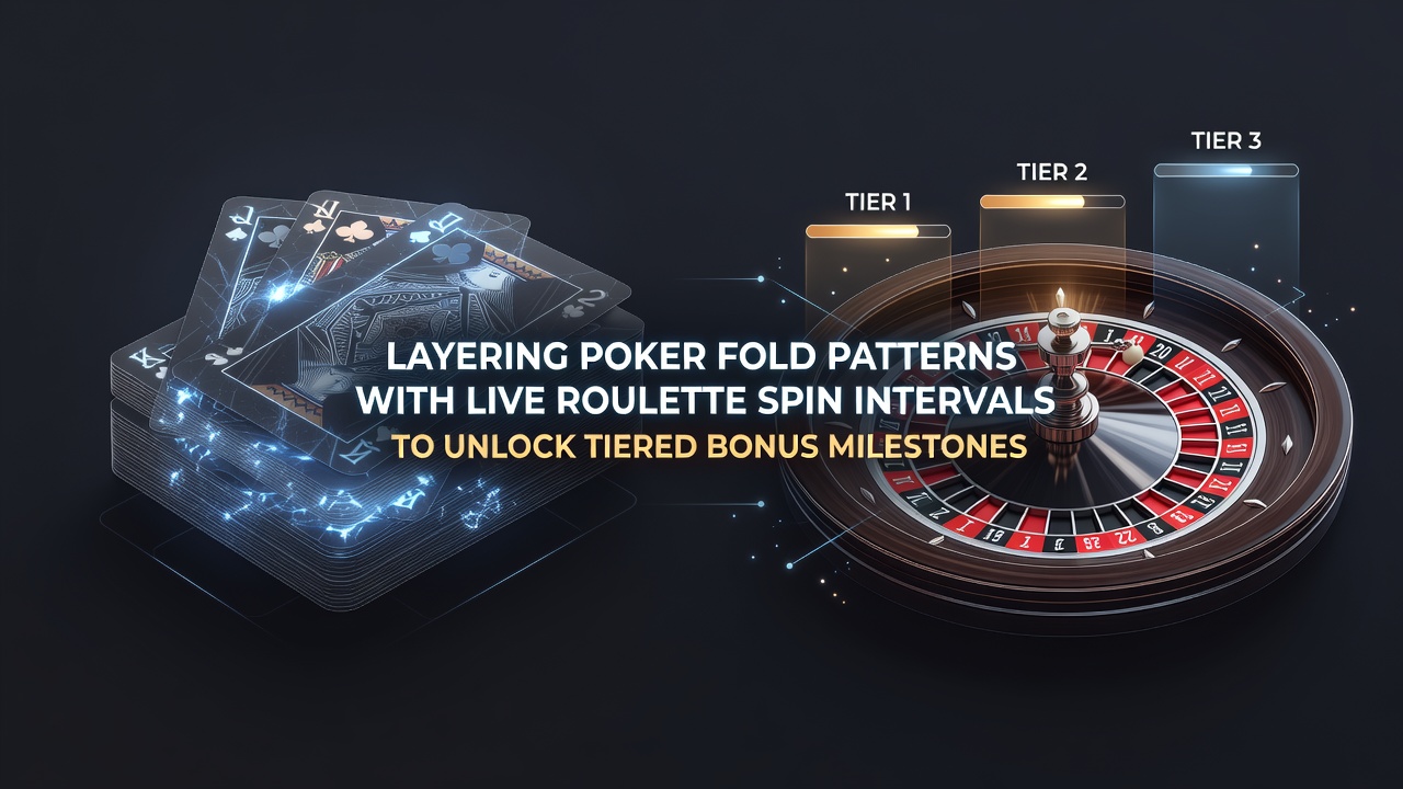 Screenshot of a player dashboard displaying aligned poker and roulette activity metrics toward bonus tiers