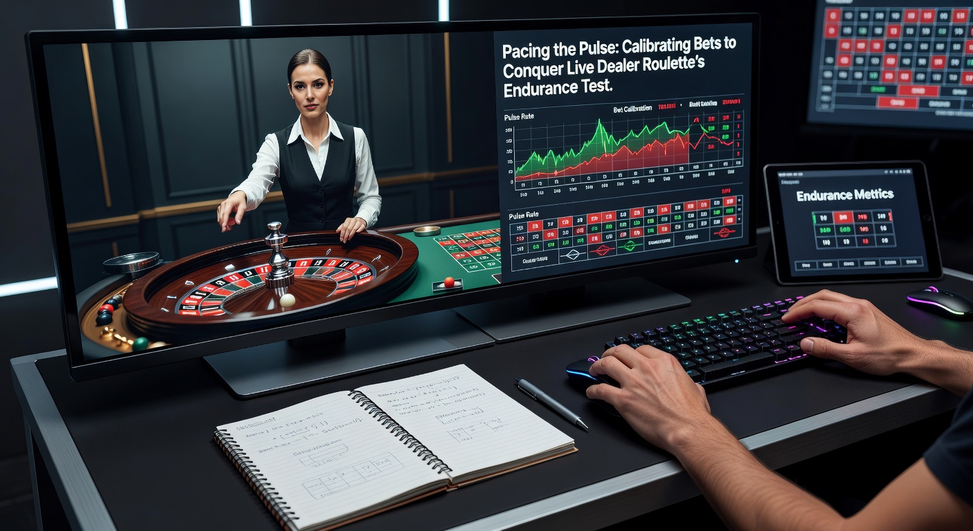 Dynamic live dealer roulette wheel spinning under studio lights, with chips stacked strategically around even-money bets
