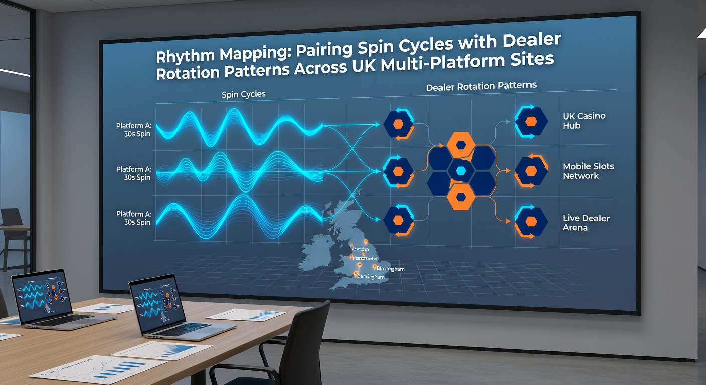 Detailed timeline graphic displaying spin cycle phases aligned with live dealer shift changes on UK casino platforms