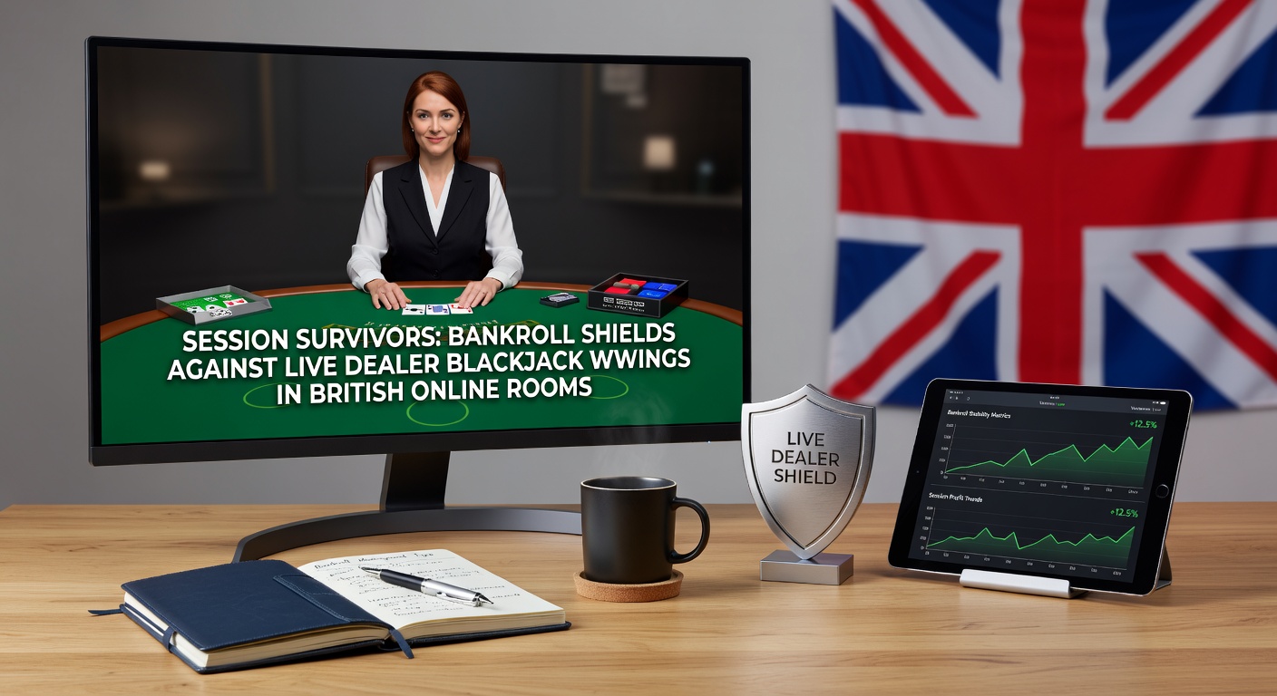 Graph illustrating bankroll variance in live blackjack sessions, with curves showing survival rates for different unit sizing strategies over 500 hands